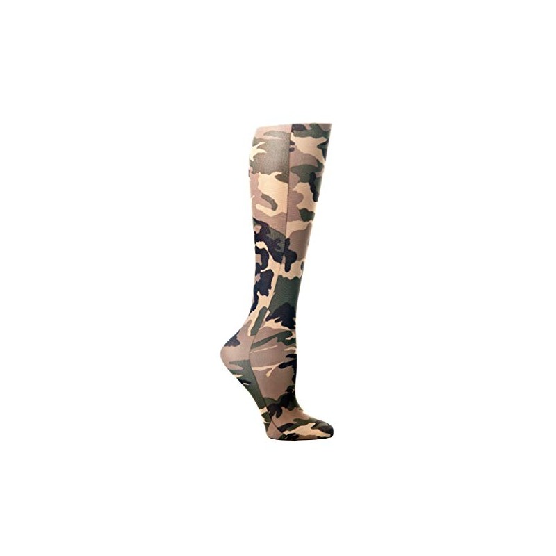 Celeste Stein Therapeutic Compression Socks, Camo, 15-20 mmhg, 1 Pair