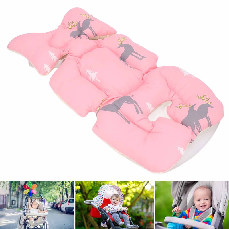 Thicken Stroller Cushion Multi Functional Skin Friendly Detachable Soft Cotton