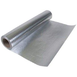 US Energy Products 1000 sqft Radiant Barrier Double Sided Diamond Series Perforated Attic Foil Insulation 48" X 250' Reinforced Scrim .22mm Thickness