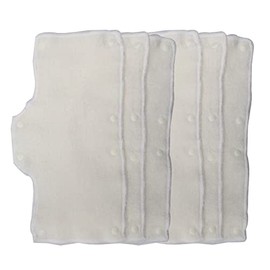 Cream Sweatband for Hardhat Washable Velvet Terry Cotton Hard Hat Liner NAEE snap on (6, Cream)