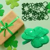Ja'Cor St. Patrick's Day Kitchen Decorations– 4 Green Reusable Shamrock