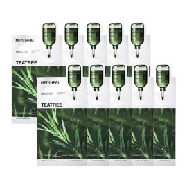 메디힐 티트리 에센셜 마스크 1매 리뉴얼 10개 So Mediheal Tea Tree Essential Mask 1 Sheet Renewal 10 Pack So