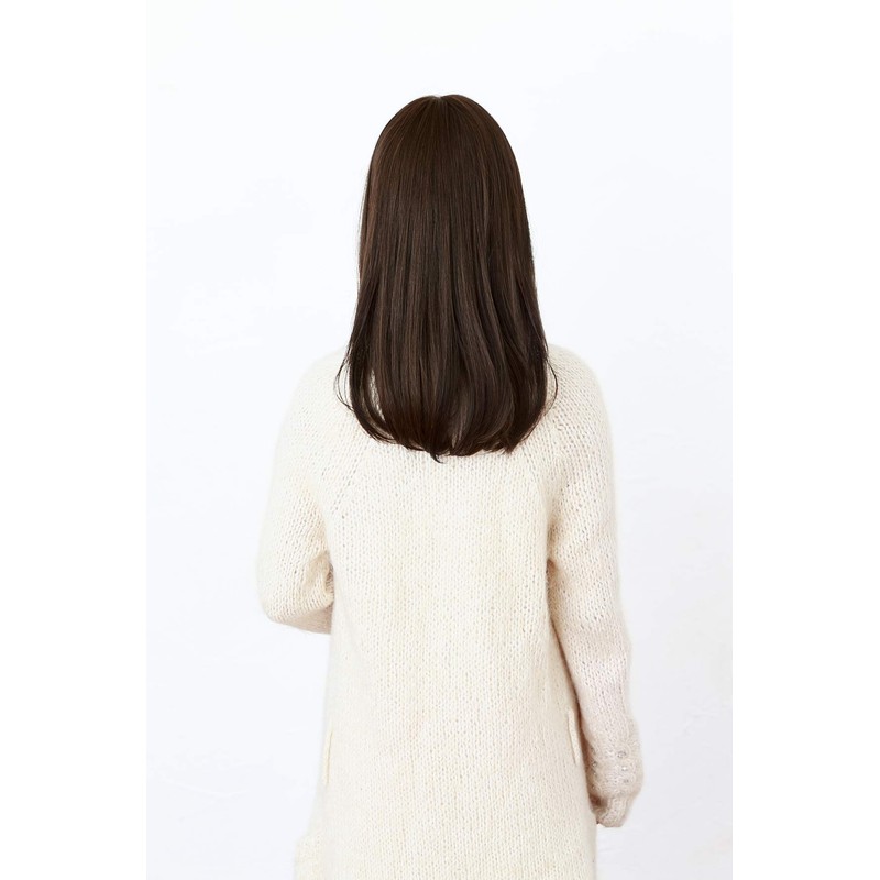 Long Hat Heat Resistant Dark Brown