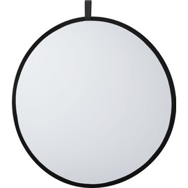 32" Silver and White Collapsible Light Reflector