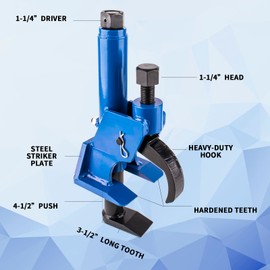 aremnry Manual Tire Bead Breaker, Adjustable Tire Repair Kit for ATV Cart Bus Truck 42" Tractors and More