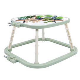 Square Embroidery Hoop Stand, ABS Plastic Cross Stitch Stand, Embroidery Hoop Holder for DIY Crafts, Punch Needle Hoop, Sewing Needlepoint Frame Stand (Green)