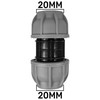 mdpe Water Pipe Compression Joiner/Straight Repair Fittings for Drinking Water/Irrigation