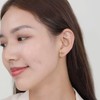 Cute Mickey Earrings, Women's Earrings, Birthstone, 925 Sterling Silver, Hypoallergenic,