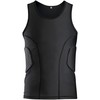 Men’s Padded Compression Shirt - Football Chest & Rib Protector