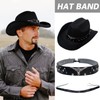 Kalerona Hat Bands for Cowboy Hat Replacement Handmade Ethnic Western
