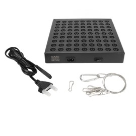 LED Grow Light Full Spectrum High Efficiency Luminous Plant Growing Lamp for Indoor Seedlings 85‑265V EU Plug 81 Bead(50W)