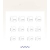 FINGOOO Short Nail Tips, 24 Pieces with Double-Sided Tape, Short,