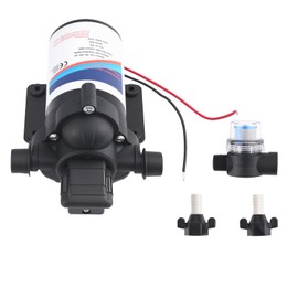 maXpeedingrods RV Water Pump, 12V 45PSI 4GPM Self-priming Water Pump for RV Boat Yacht