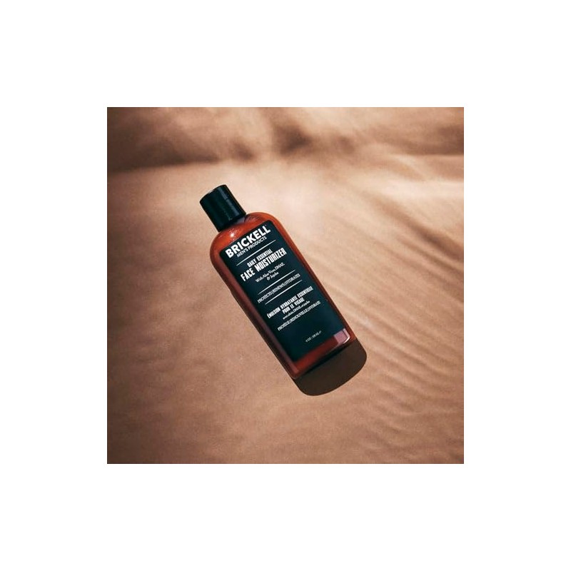 Brickell Men's Products Daily Essential Face Moisturizer, 4 Ounce