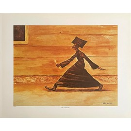 Ernie Barnes The Graduate print 14.5 x 18.75 in.