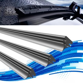 Mazda CX-5 Replacement Rubber Compatible Size Genuine Replacement Set Natural Rubber Driver Passenger Rear Set of 3 KEEFW KEEFW KE2AW KE2AW KE5AW WeCar