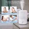 LEVOIT Humidifiers for Bedroom with Night Light(3L Water Tank)Cool Mist