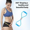 atnayo Figure 8 Resistance Band,Resistance Bands with Handle,Exercising Arms Chest
