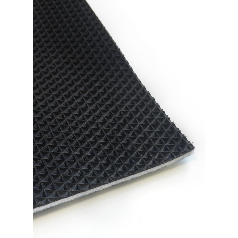 FloorPops Bones Black and White Washable Mat, FPW6129