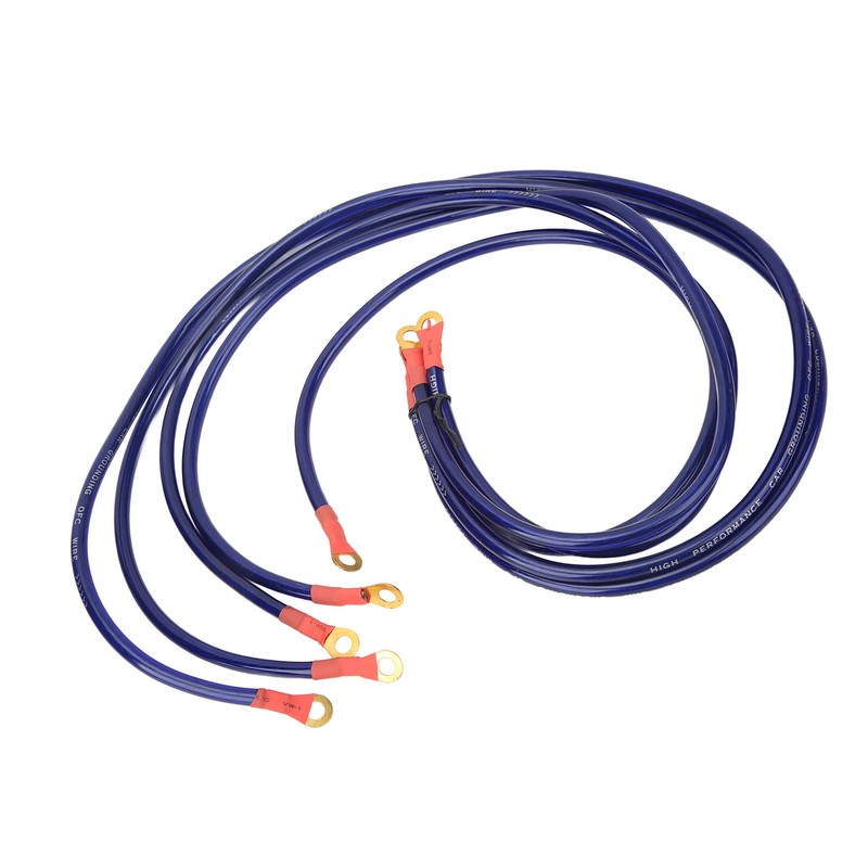 5pcs Pure Copper Battery Inverter Cable Flame Retardant Universal for