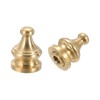 PATIKIL 17 x 23mm Lamp Finials Caps Knob, 2 Set
