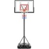 Unbranded 44 Inch Backboard Adjustable Basketball Hoop Outdoor 10FT Portable