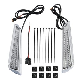 TCT-MOTORPARTS Rear Saddlebag LED Filler Panel Lights Fits for Honda Gold Wing GL1800 2018-2025