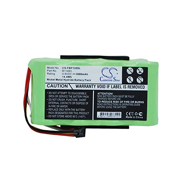XSP Replacement Battery for Flu/ke Flu/ke 43 Power Quality Analyze,