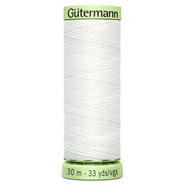 Gutermann Top Stitch Thread 30m White - 800