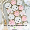 Auktosmn Dim Sum and Dumpling Cookie Cutter Set-2 Piece -