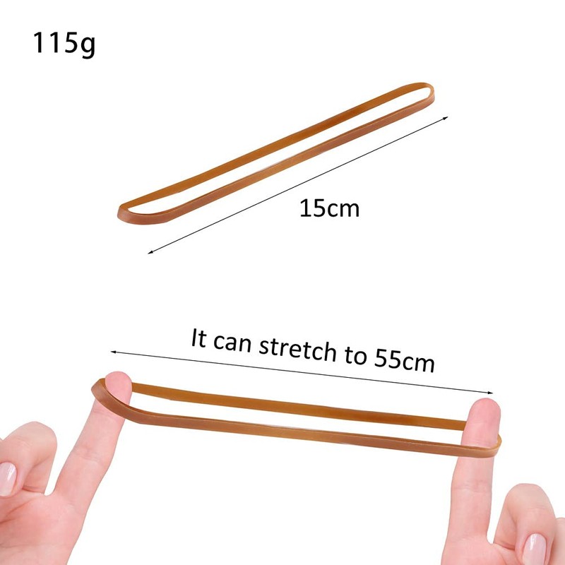 50 Pcs Large Elastic Bands, Large Rubber Elastic Bands, Strong