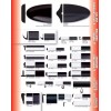 Trim-Gard 5/16" x 50' Roll Trim-Gard U-Style All Black Door