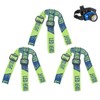 M METERXITY 3-Pack Headlamp Strap Replacement Headband, High Elastic Headlamp