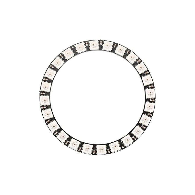 Akozon LED Ring Lamp 1pc 24-Bit WS2812 5050 RGB Light