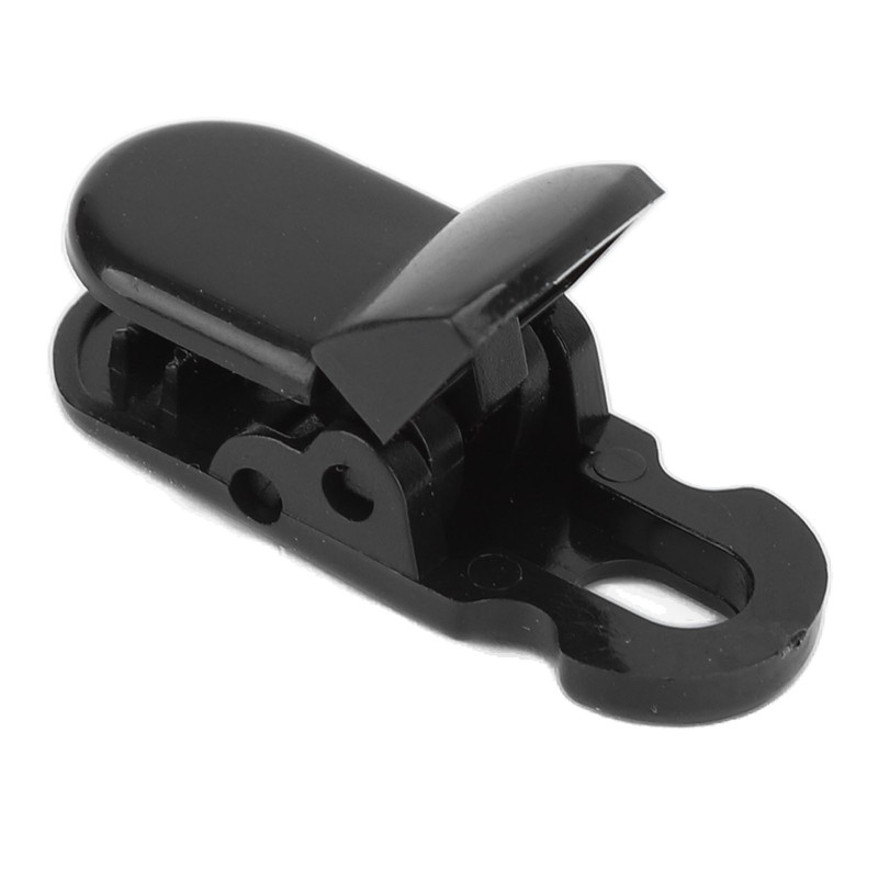 20Pcs Hearing Aid Lanyard Clip Good Fixation Multifunctional Odorless Black