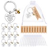 Partideal 10 Sets Thank You Keychain Gifts Leaving Gifts Teacher