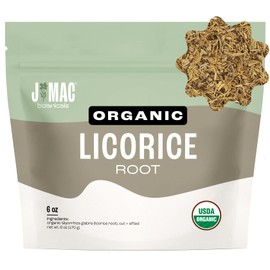 J Mac Botanicals Organic Licorice Root Herbal Tea - 6 oz