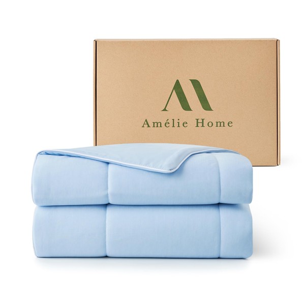 Amélie Home Cooling Comforter King Size, Reversible Lightweight Cooling Blanket