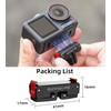 LHPHEIX OSMO Action 5 Pro/4/3/2 Quick Release Mount Adapter,Dual Interface