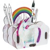 Werkhaus WE 2062 Pencil Box Unicorn Colourful 4 Compartments Pencil