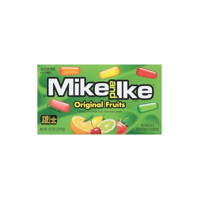 Mike and Ike Original Fruits Candy 4.25 oz