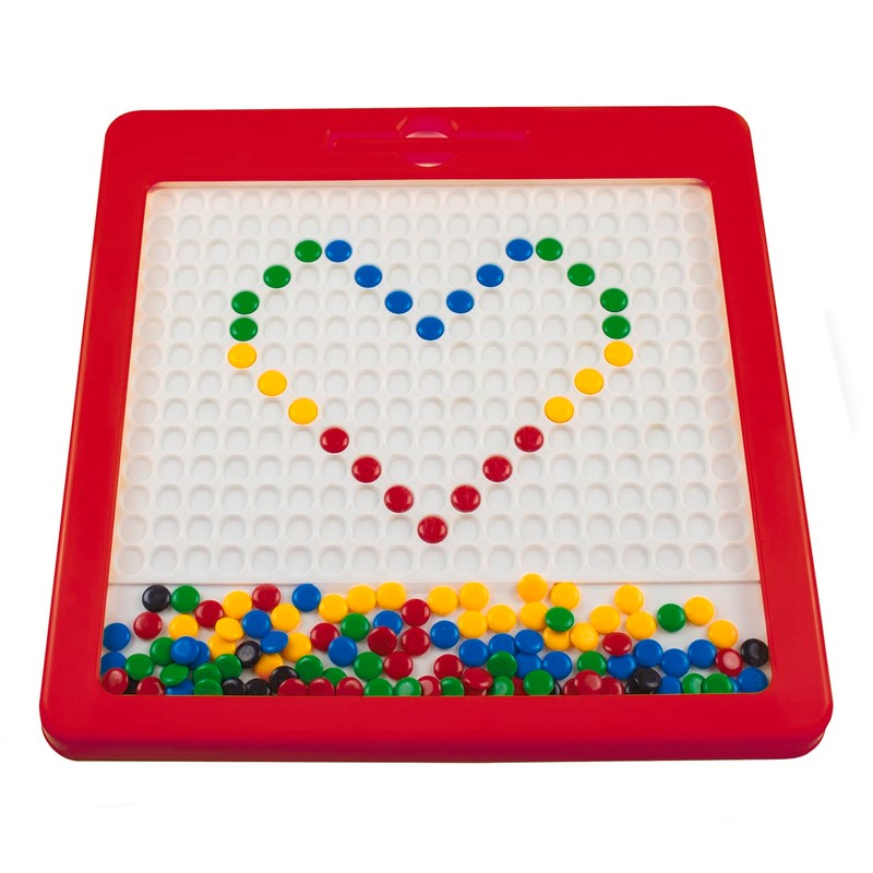Beleduc 21050 Magnetic Game Colourful Children's Game Promotes Creativity, Multi-Coloured