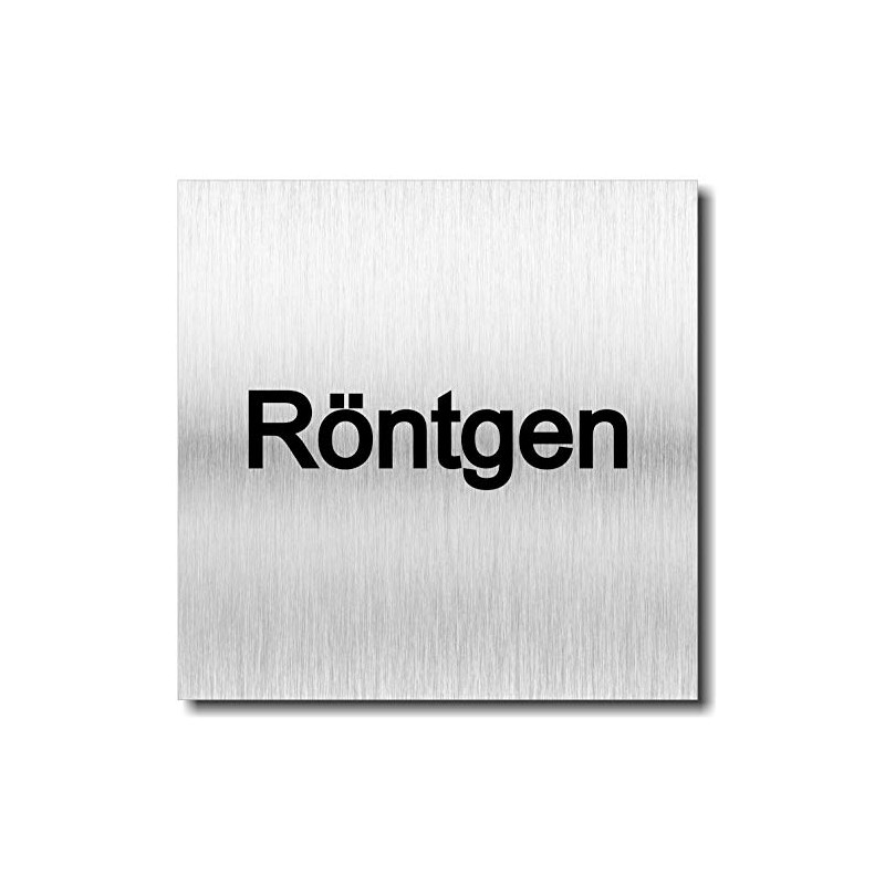 Door Sign X-Ray UV Print 12 x 12 cm 3