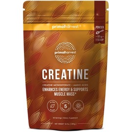 Primal Harvest Creatine Powder Supplement for Men and Women's Fitness, Workouts, and Muscle Growth, to Help Promote Recovery, Strength, Energy, and Endurance 