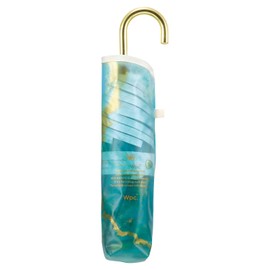 Wpc. PT-0062-002 Vinyl Umbrella, Ink Art Umbrella, Mini Blue, Folding Umbrella, Rain Umbrella, Long Usable, Ribs, 19.3 inches (49 cm), Women's, Commuting to Work or School, Women's, Nuance, Stylish,