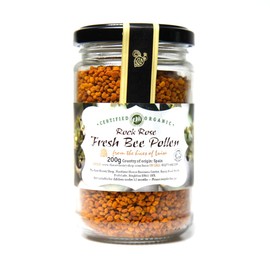 Fresh RAW ORGANIC BEE POLLEN GRANULES, Pure Raw Natural, Healthy Immunity Support, Free from Any Artificial Additives, Not Heated And Treated | The Raw Honey Shop |(200g)
