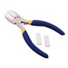 BENECREAT Double Nylon Jaw Pliers Flat Nose Pliers Jewelry Making