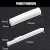 6 String Acoustic Guitar Bone Bridge Saddle and Nut Real