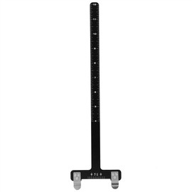 Stainless Steel Bow, Archery Accessory T Square for T Square Ruler Bow (Black) (Black)