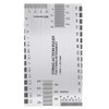 Generic String Action Ruler Gauge, Stainless Steel String Action Ruler